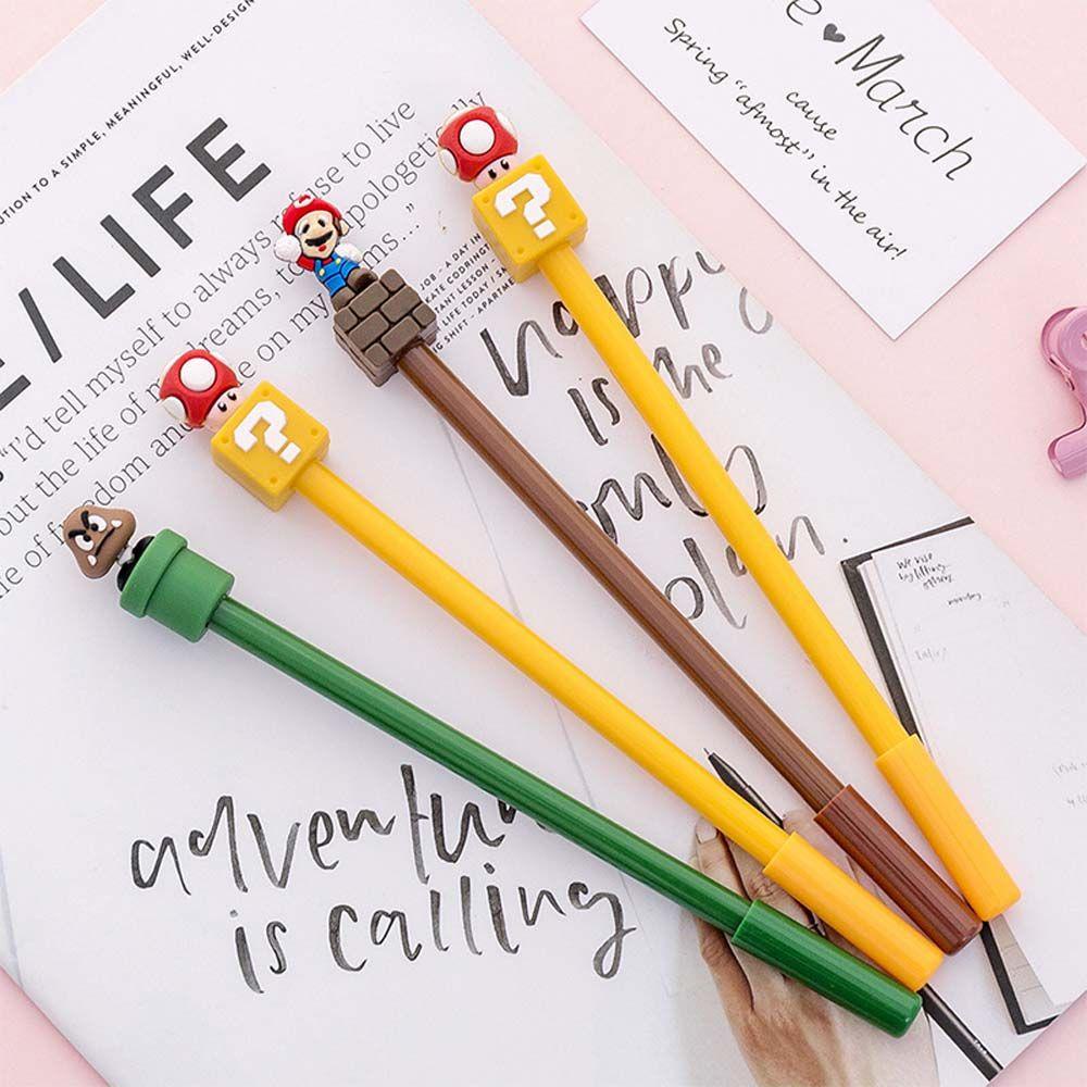 PEWANY Bút Mực Gel Ngòi 0.5mm In Hình Anime