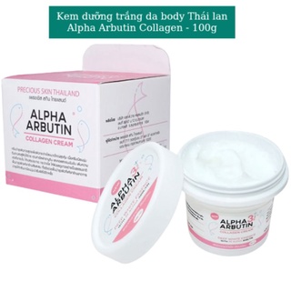 Kem Kích Trắng Da Body Alpha Arbutin Collagen 3+Plus Cream Thái Lan