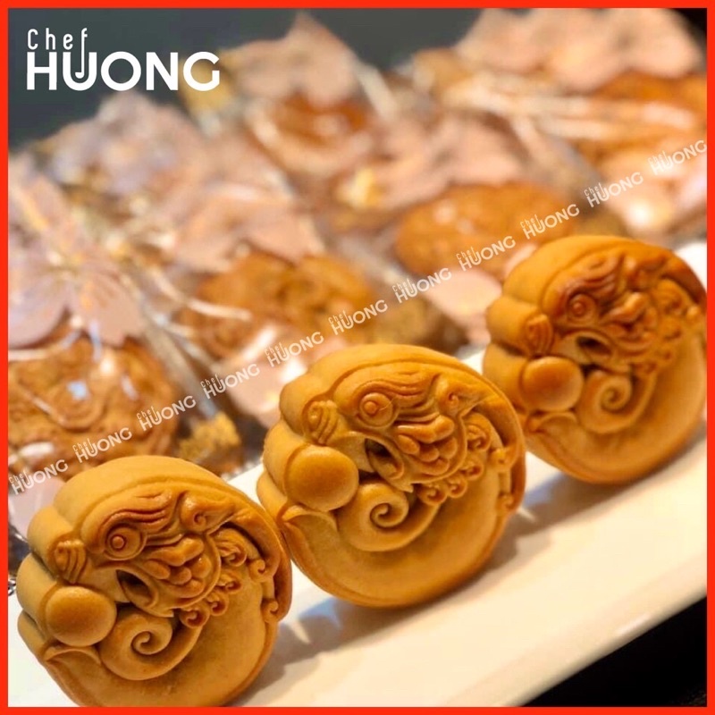 |Gia truyền| Bánh trung thu IN TÊN / LOGO theo yêu cầu - Chef Huong