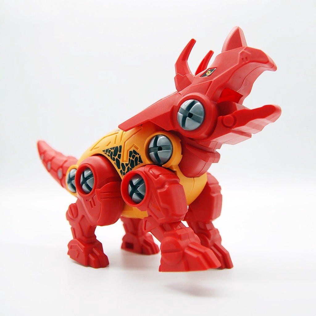 Đồ Chơi Duka: Khủng Long Tự Lắp Ráp - Khủng Long Ba Sừng DK81088