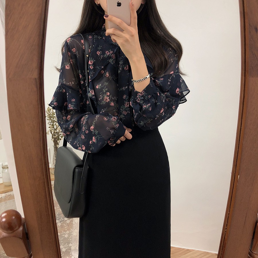 )áo voan hoa bèo