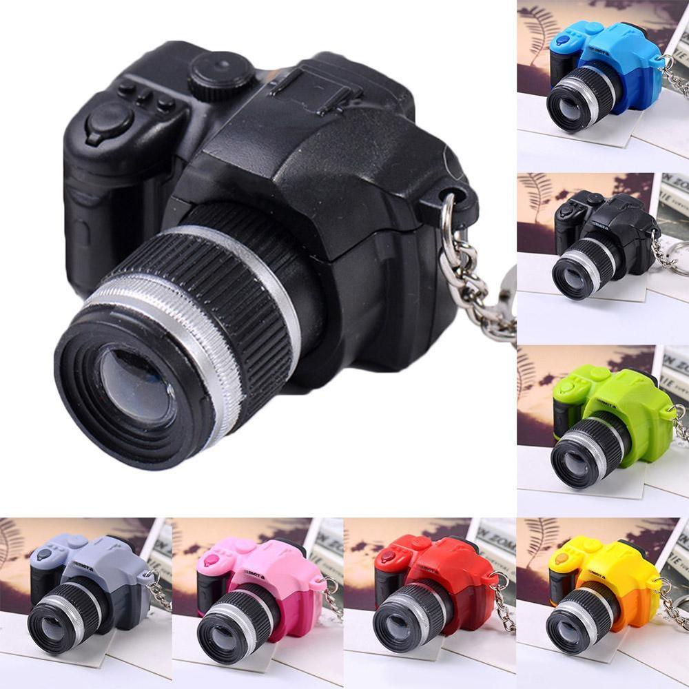 Móc Khóa Hình Máy Ảnh Có Đèn Led Và Âm Thanh