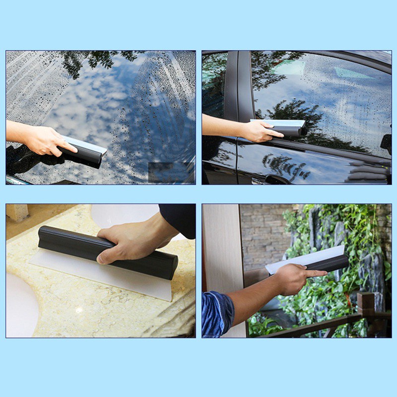 ready stock New Hydra Flexy Blade Drying Car Wash Water Brush Car Silicone Wiper