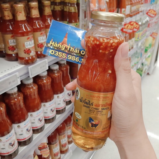 Sốt chua ngọt hiệu con Gà 💥CỰC NGON💥 Nước chấm Thái Lan dùng trong nhiều món( loại  cay)