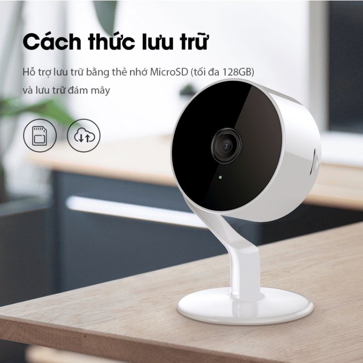 Camera Mini Wifi Thông Minh Acome Quan Sát Chuyển Động Đàm Thoại 2 Chiều Quan Sát Ban Đêm Chế Độ Xem Lại