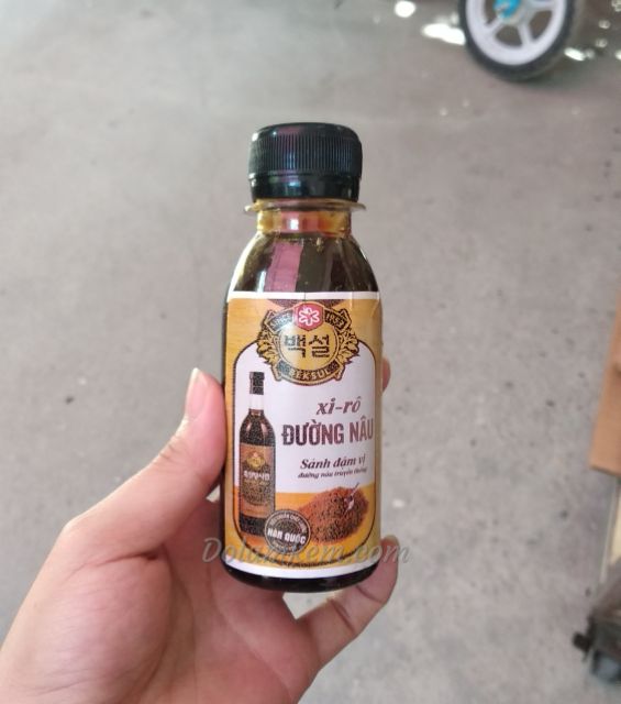 Siro Đường Đen Chai Nhỏ Dùng Thử 🍭SIRO LÀM SẴN🍭 100ml làm sữa tươi trân châu đường đen , siro đặc , thơm