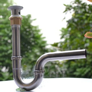 Bộ xi phông & ống xả Lavabo ZXP115(inox304)