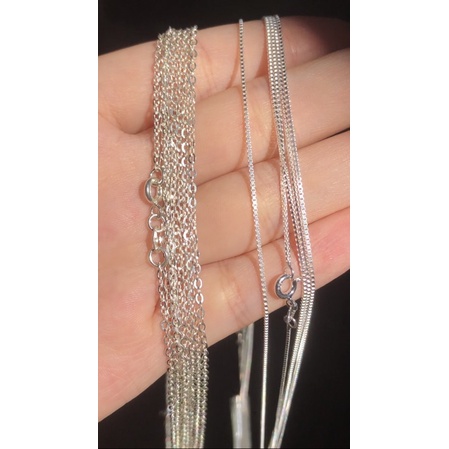 Dây bạc trơn bạc ta s99