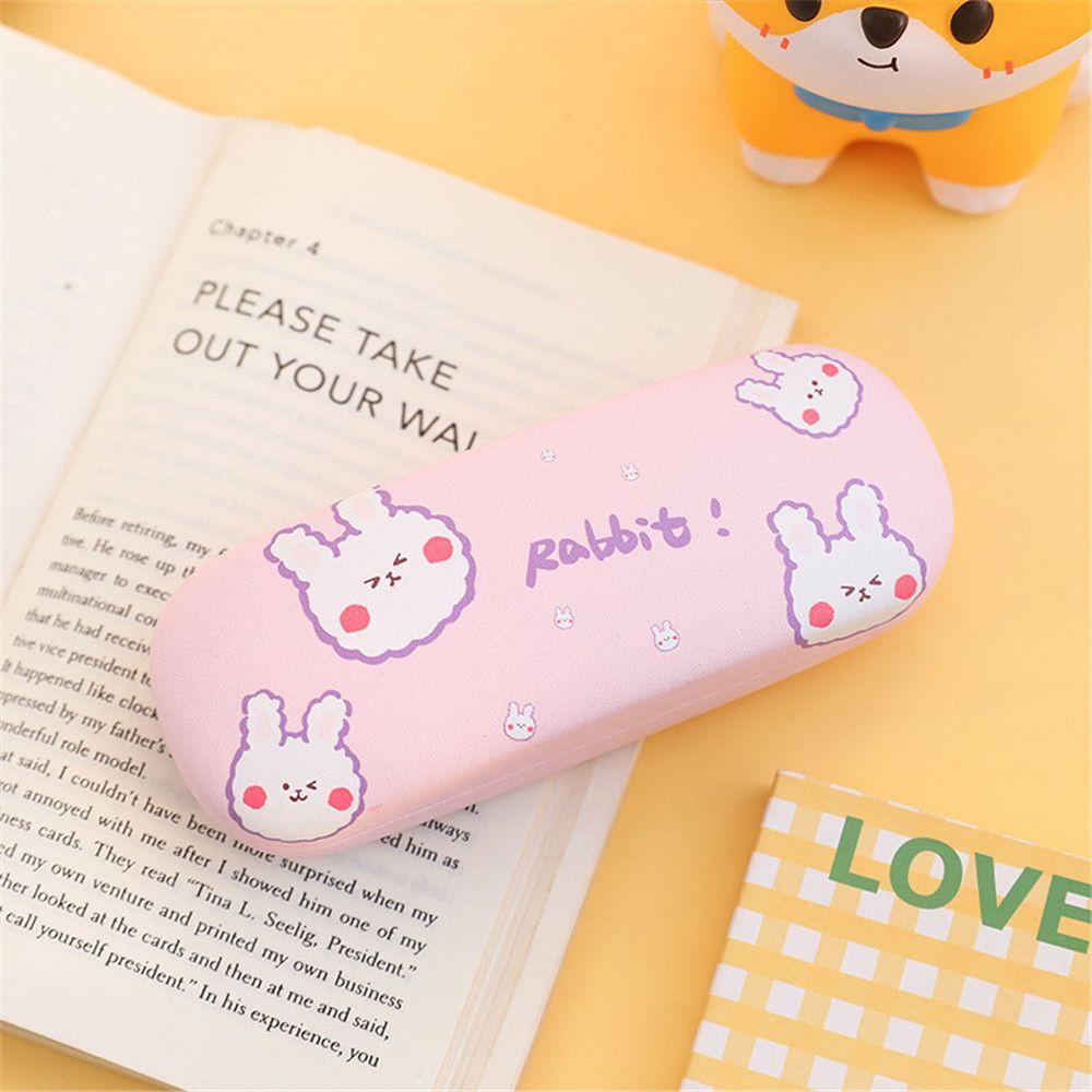 WONDER Hộp Cứng Bảo Vệ Mắt Kính Họa Tiết Hoạt Hình Dành Cho Nam Và Nữ