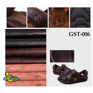 Giày sandal bít mũi da bò Wise Sheep 38-46
