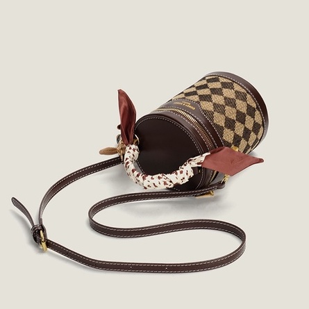 🌸Hàng Order🌸 Túi Xách Nữ CEEKAY Da Thêu Kèm Gấu Thỏ Quai Da Quai Sách Quấn Nơ Sang Chảnh Nữ Tính 🌸Hàng Quảng Châu