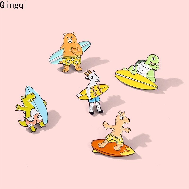 Ghim cài áo MISS ZOE hình động vật hoạt hình dễ thương