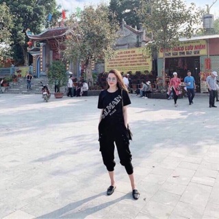 ▪️quần bom thụng dây li chéo
