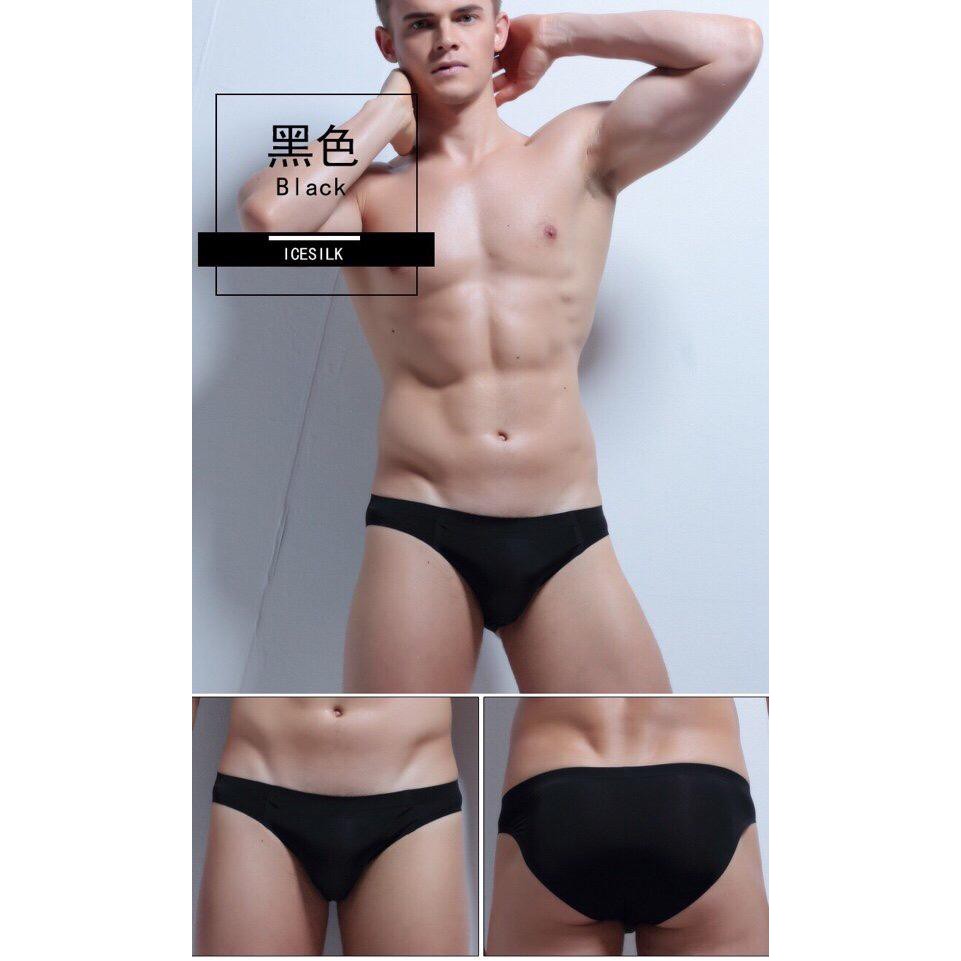 Quần lót Sexy thun lạnh MB324 mát mẻ thông thoáng thấm hút tốt, Đồ lót nam sexy chất vải co giản tốt