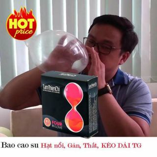 Bao cao su trơn+mỏng tâm thiện chí ( hộp 12cái )