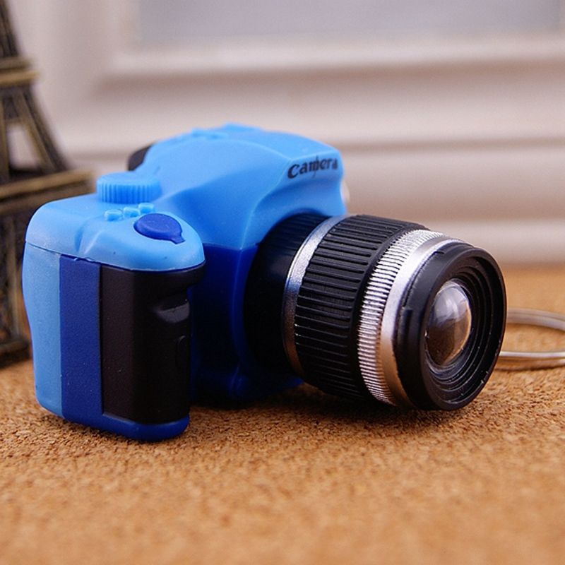 Nerf Mặt Dây Chuyền Hình Máy Ảnh Kỹ Thuật Số Mini Có Đèn Và Âm Thanh Cho Trẻ Em Nam Nữ