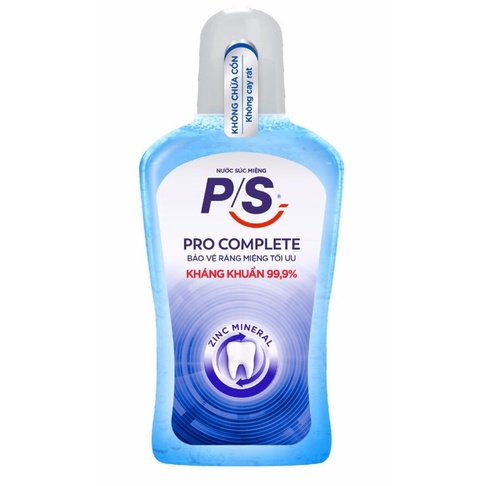 Nước Súc Miệng P/S Expert Protection Pro Complete 500ml