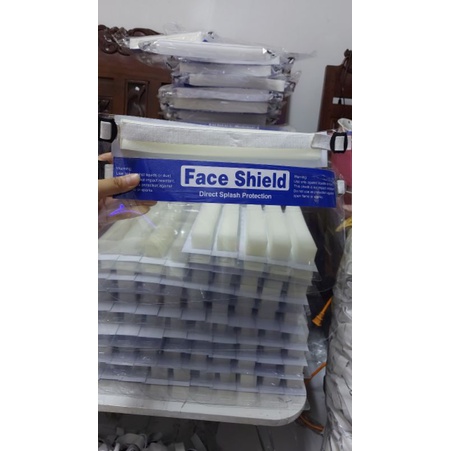 Mặt nạ kính bảo hộ chống dịch Face Shield có mút điều chỉnh kích cỡ