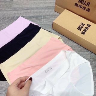 Sét 5c quần lót muji nữ đúc trơn xuất nhật