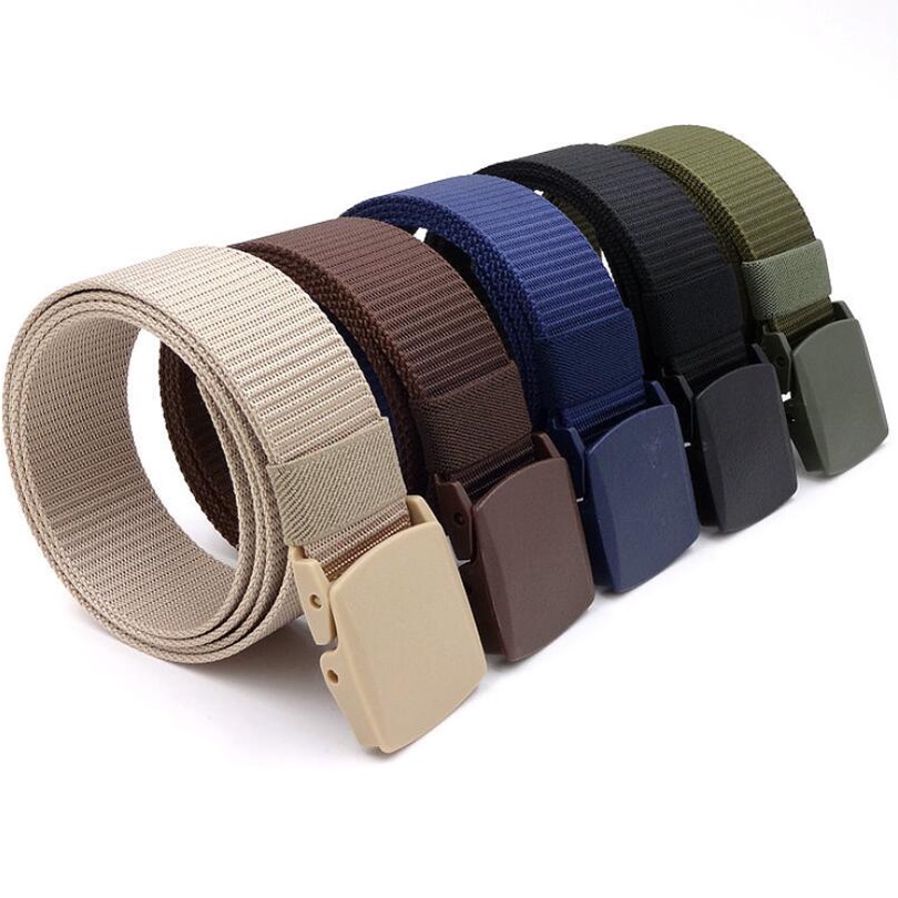 Set 3 Đầu Khóa Thắt Lưng Bằng Nhựa Nilon Thay Thế Cho Tất Cả Loại Vải Rộng 3.8cm