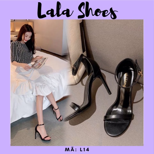 Giày sandal cao gót nữ 7P-9P Ngọc Trinh quai mảnh đế nhọn LALA SHOES- T17