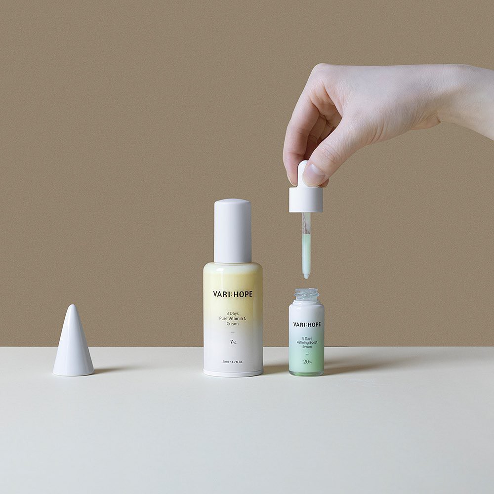 Kem dưỡng ẩm Varihope trắng da mờ thâm nám 8 ngày vitamin C cream 7% Hàn Quốc 50ml - Meow Beauty Shop by Trinh Meow | BigBuy360 - bigbuy360.vn