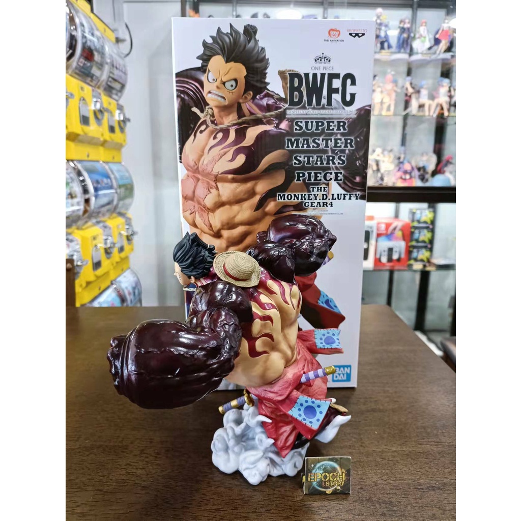 MÔ HÌNH NHÂN VẬT One Piece Banpresto World Figure Colosseum 3 Super Master Stars Piece The Monkey D.Luffy Gear 4 (22cm)