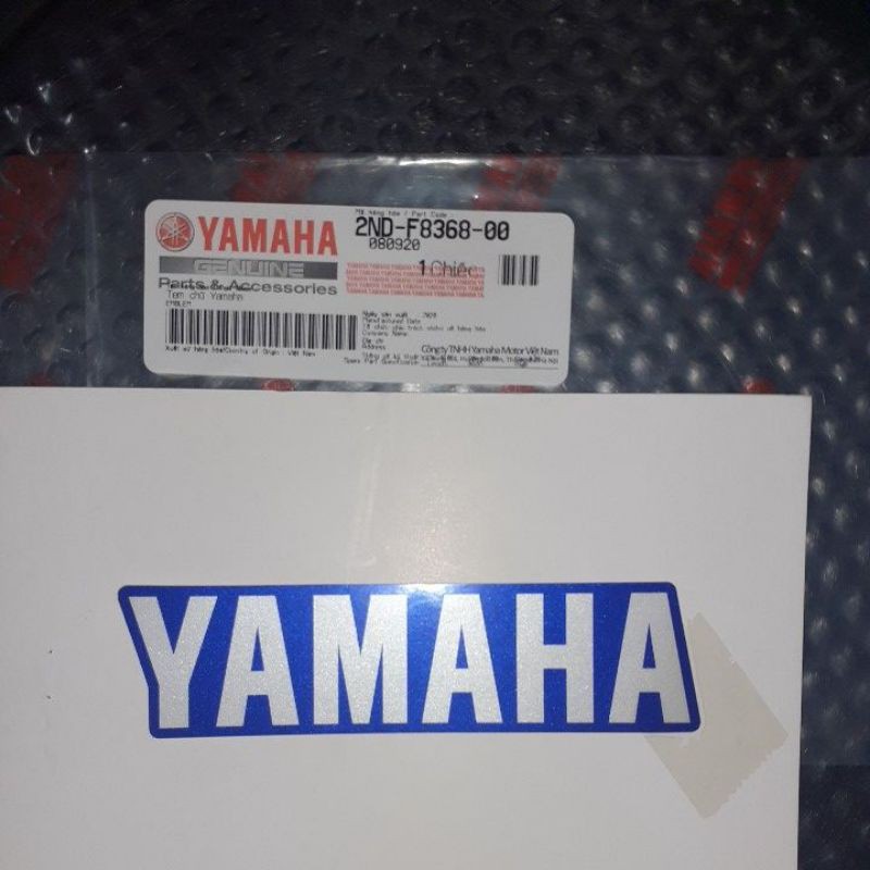 Tem chữ Yamaha Exciter