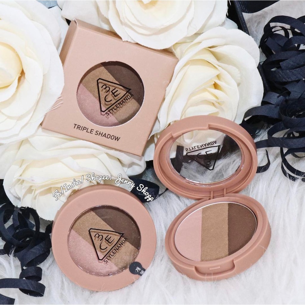 Phấn mắt 3ce mood recipe triple shadow