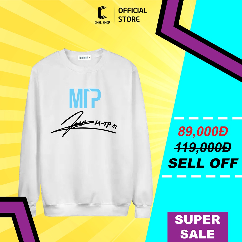 Áo sweater MTP [TẶNG ẢNH CHỮ KÝ]