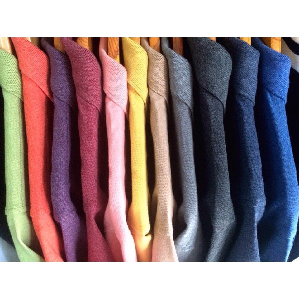 ÁO THUN NAM CỔ BẺ, 4 chiều, thun cá sấu A33 | BigBuy360 - bigbuy360.vn