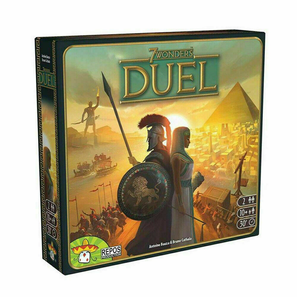 7 Wonders Duel Trò Chơi Trên Bàn Cờ Chơi Bài Board Game Card Games Fun Family Party Games (English Version) Bua Tiec Tro Choi