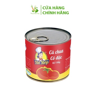 Hộp cà chua cô đặc hiệu bà bếp 198g