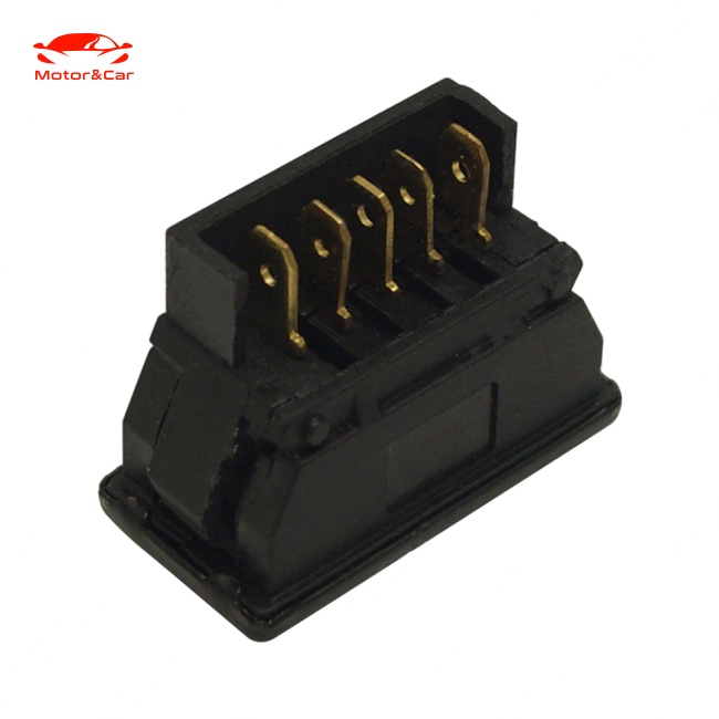 Công Tắc Điều Khiển Cửa Sổ Xe Hơi 12V / 24V 20A 5PIN Màu Đỏ