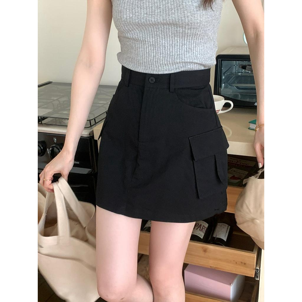 Chân váy ngắn kaki túi hộp hai bên phong cách - 247store.vn - CVkakituihop040_P4