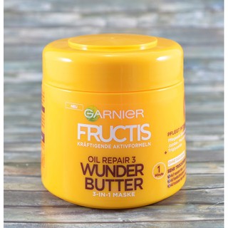 Kem ủ tóc Garnier Fructis Oil Repair 3 Wunder Butter, 300ml