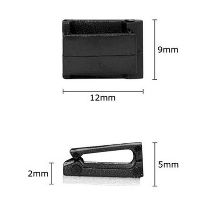 Set Bộ 10 kẹp cố định nẹp giữ cáp sạc pin cái chốt dán treo dây dẫn điện  thời trang nội thất trong xe hơi ô tô