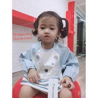 Yếm vải Nhật siêu kute, chất lượng , nhiều màu cho bé yêu