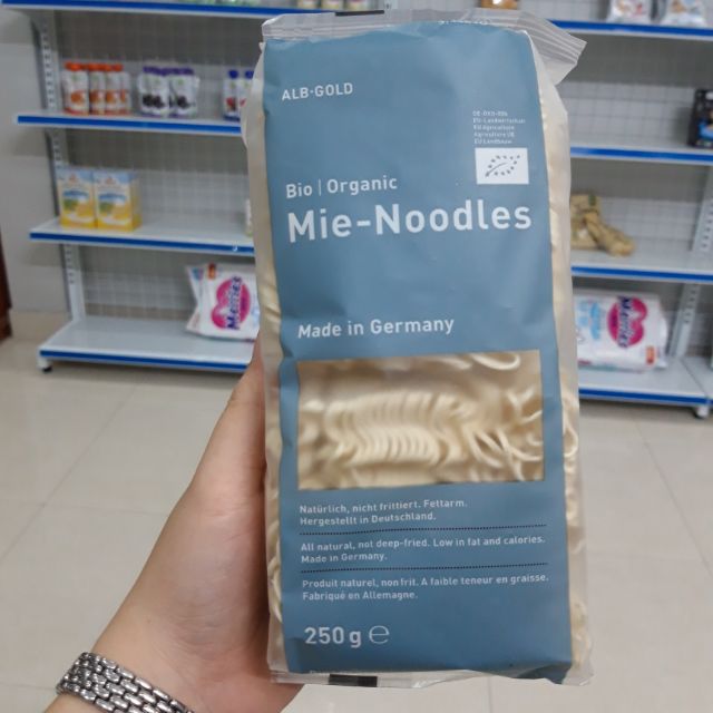 Mì tôm hữu cơ