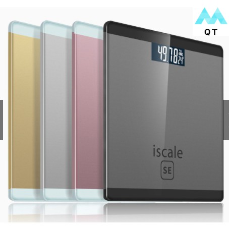 Cân Điện Tử ISCALE Iphone - Cân Sức Khỏe Gia Đình Tải Trọng 180Kg