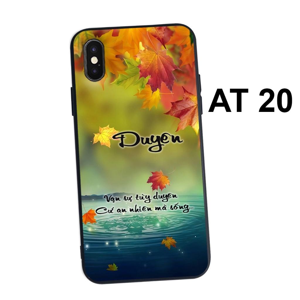 Ốp lưng điện thoại cho IPHONE X/XS/XR/XS MAX,ỐP nhựa in hình tâm an Shop.viet9