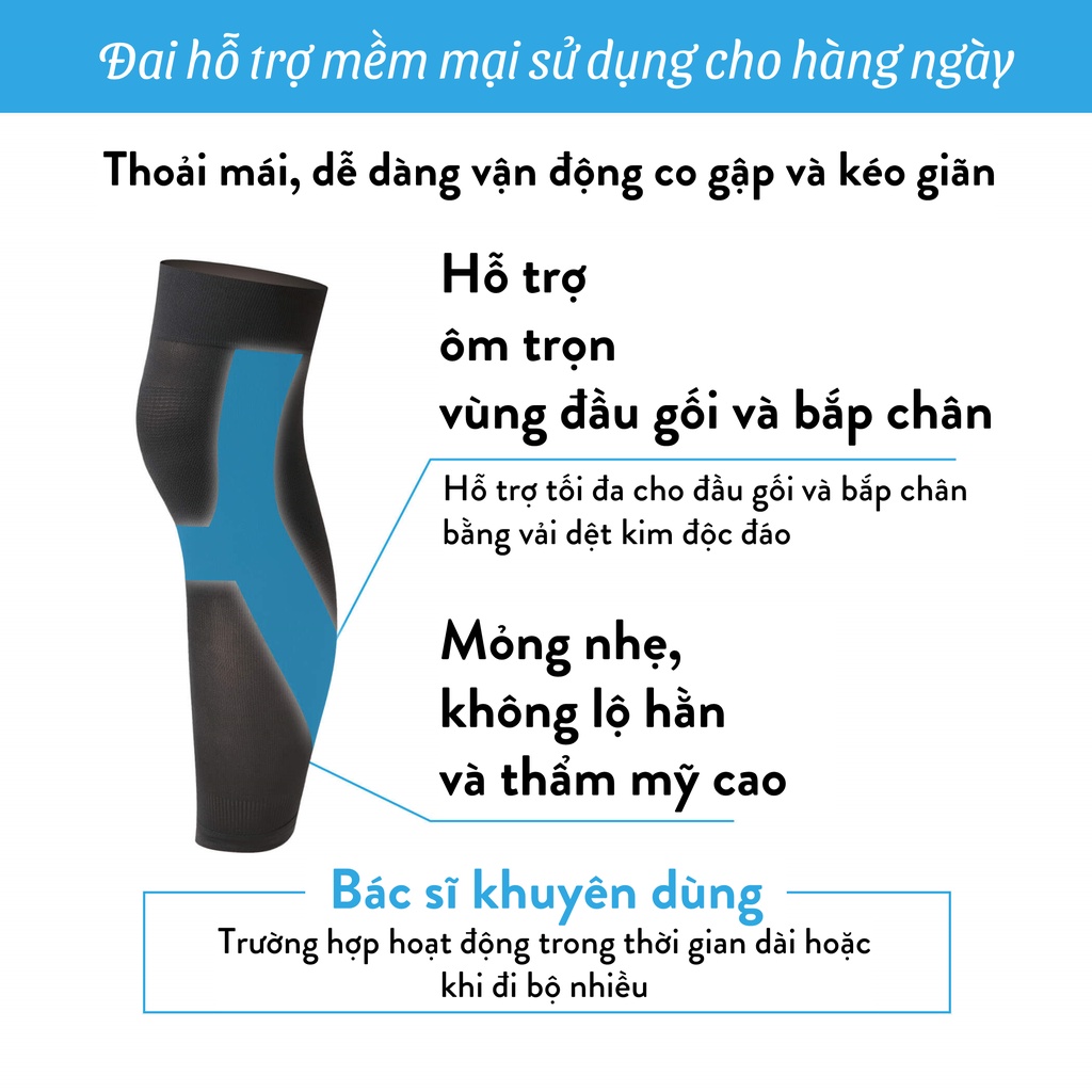 Bó gối thể thao Fukuske Băng bảo vệ đầu gối chống chấn thương chống tuột chơi Đá Bóng Bóng rổ Tennis Bóng chuyền Gym