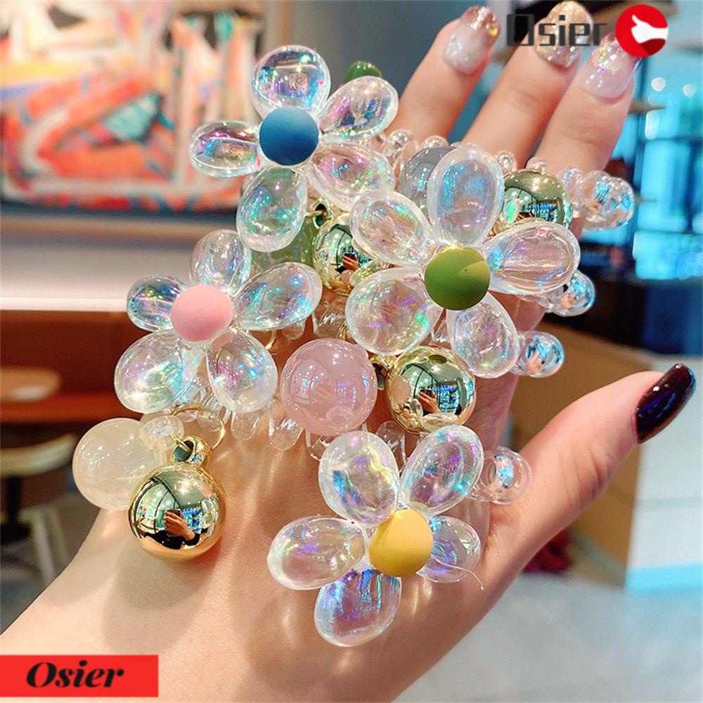 Dây Buộc Tóc Trong Suốt Co Giãn Tốt 1 Kiểu Dáng Thời Trang