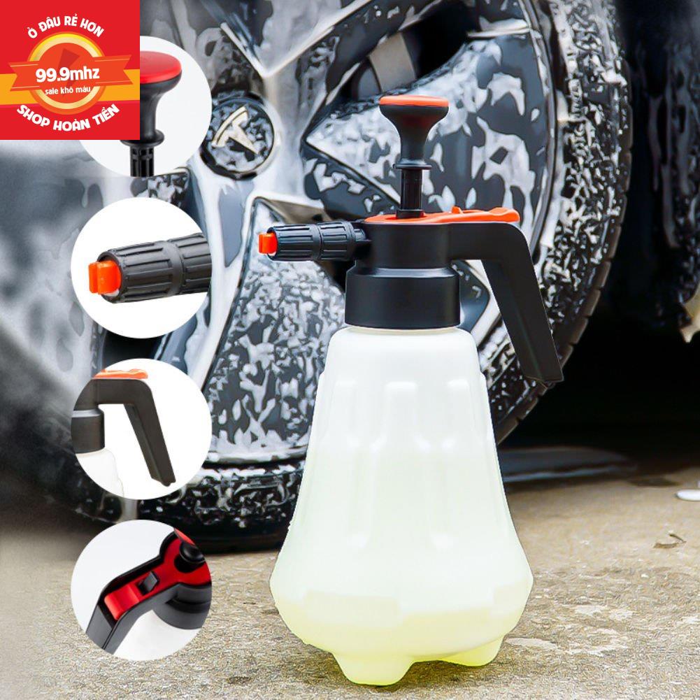 Combo Bình Xịt Bọt Tuyết 2L Và Nước Rửa Xe BZ Vệ Sinh Xe Máy Xe Ô Tô Bình Cầm Tay Tiện Lợi