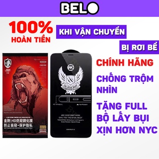 Kính Cường Lực Iphone Chống Nhìn Trộm Kingkong 6 6s 7 7plus 8 8plus x xr