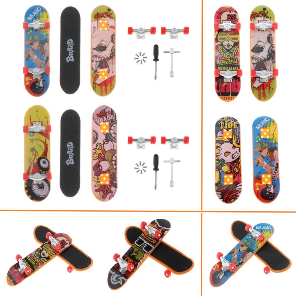 Ván Trượt Ngón Tay Mini Độc Đáo Cho Trẻ Em Và Người Lớn