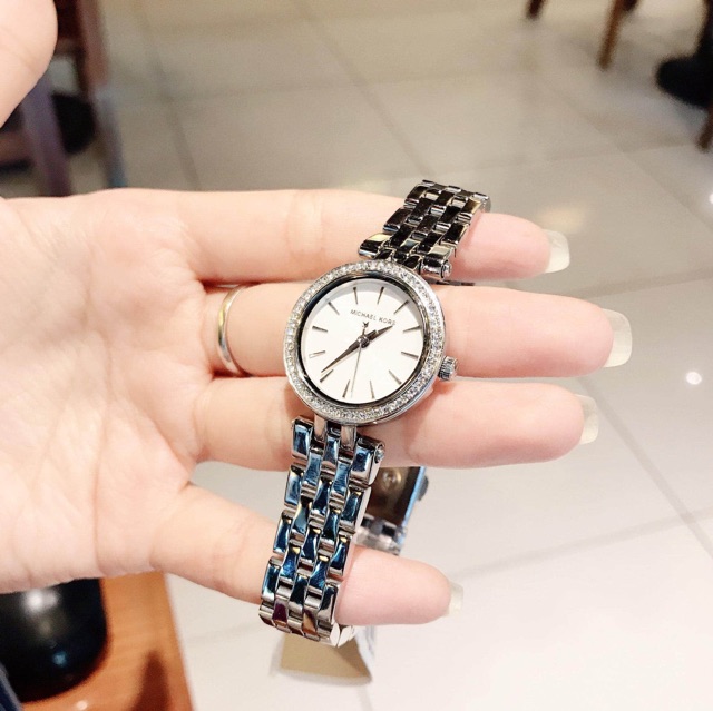 Đồng hồ nữ MK3294 Petite Darci Silver Dial Ladies Watch