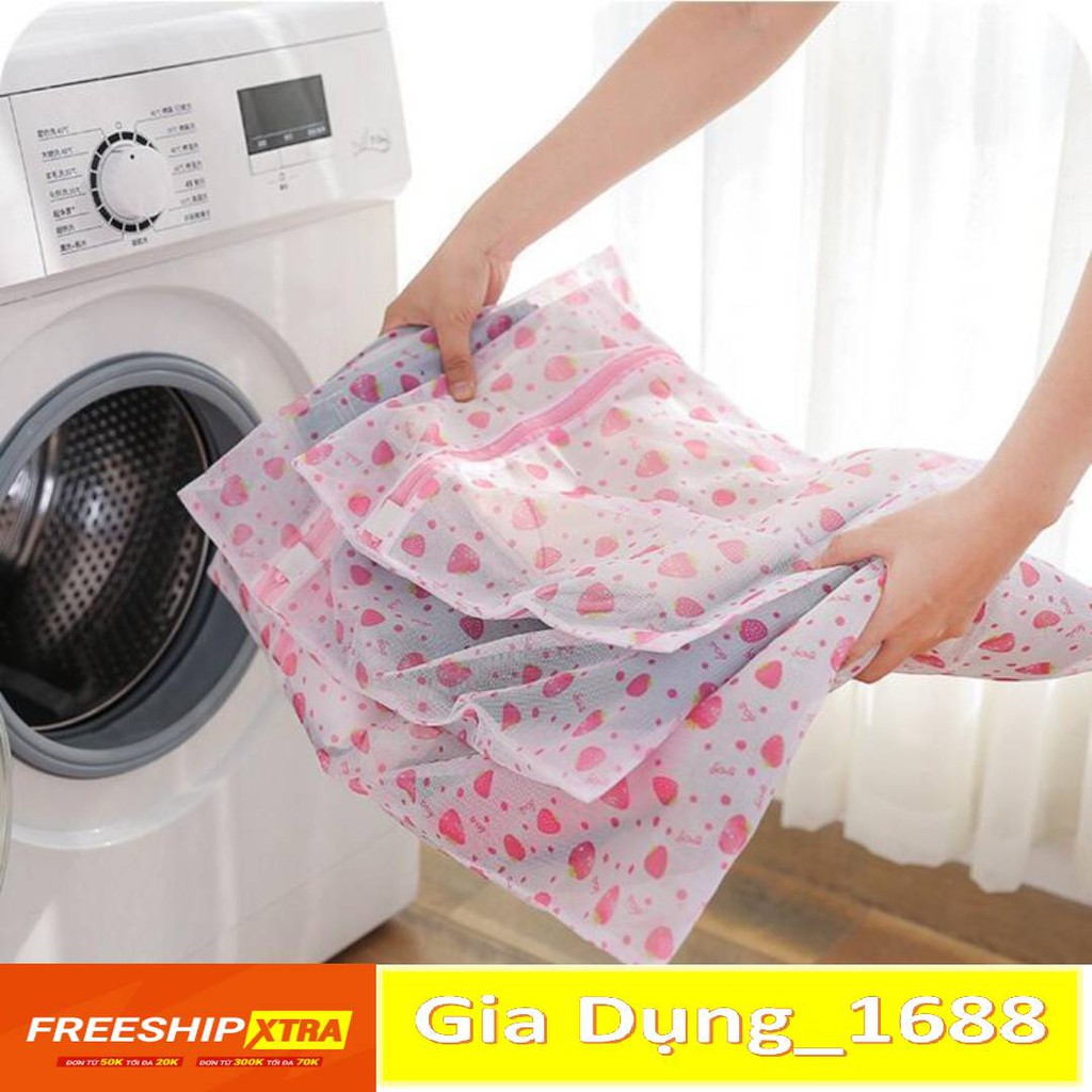 Bộ 5 túi lưới giặt đồ CAM KẾT CHUẨNTúi bảo vệ quần áo khi giặt máy 5 kích thước khác nhau (MS02)
