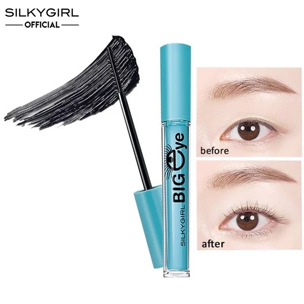 MASCARA LÀM DÀI, DÀY VÀ CONG MI SILKYGIRL BIG EYE WATERPROOF MASCARA 5ML CHÍNH HÃNG - 9988