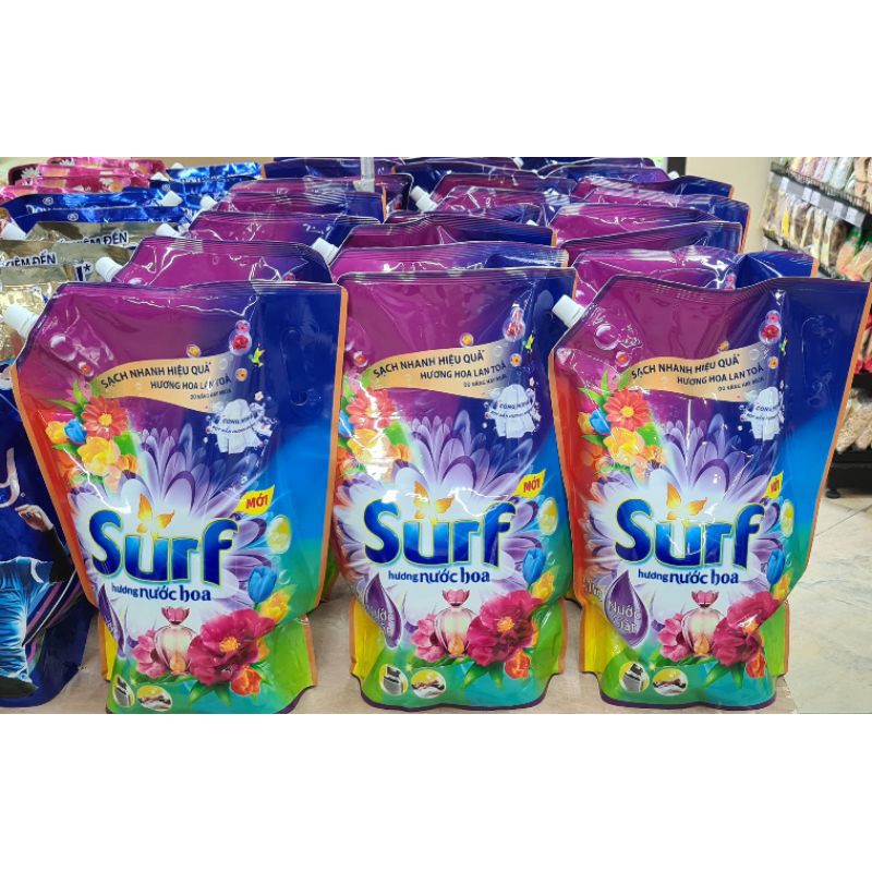 [HOT] Nước giặt Surf hương nước hoa thơm lâu 3.1kg